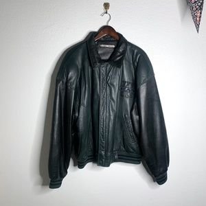 RARE Vintage Karl Kani Leather Early 90's Jacket